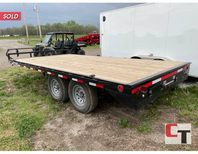 2022 Load Trail 14k Deck Over 102x16 Flatbed BP at Cooper Trailers, Inc STOCK# UG57222 Photo 4