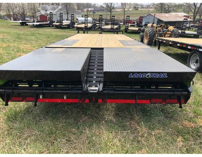 2024 Load Trail 14k Deck Over 102x24 w/ MAX Ramps Flatbed BP at Cooper Trailers, Inc STOCK# GN15862 Photo 5