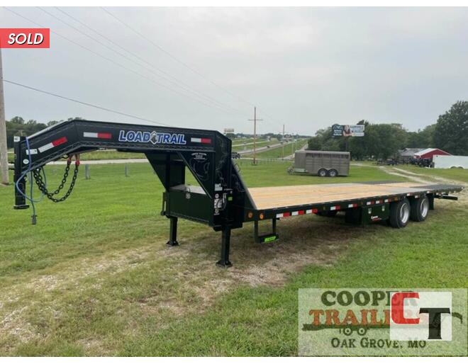 2024 Load Trail 30k Low-Pro Hyd. Dove GN 102X34 Flatbed GN at Cooper Trailers, Inc STOCK# GTJ20914 Exterior Photo