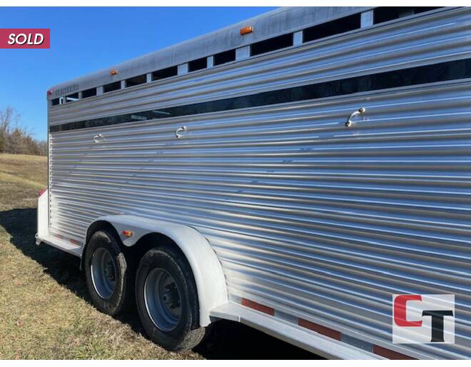 2013 Platinum Aluminum GN Stock 7X28 Stock GN at Cooper Trailers, Inc STOCK# ZH06406 Photo 3