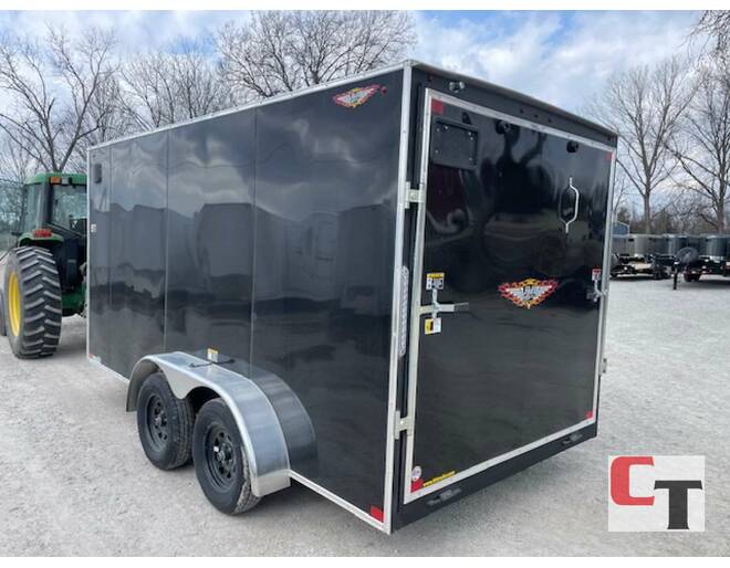 2024 H&H V-Nose Cargo 7x14 Cargo Encl BP at Cooper Trailers, Inc STOCK# FG93867 Photo 2