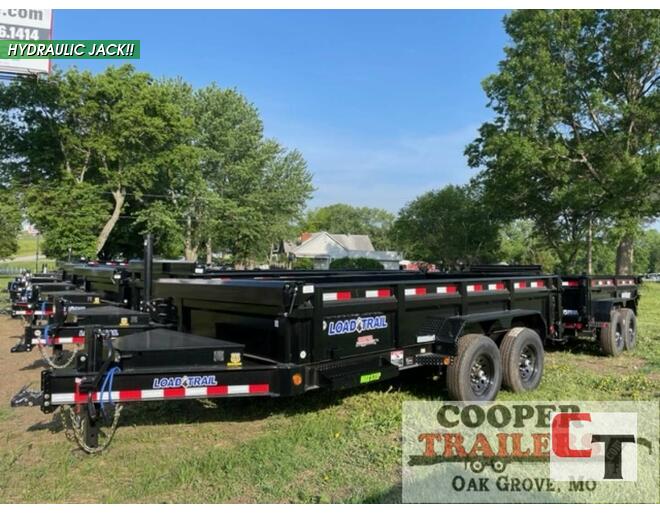 2024 Load Trail 14k LowPro Dump 83X14 Dump at Cooper Trailers, Inc STOCK# ED22152 Exterior Photo