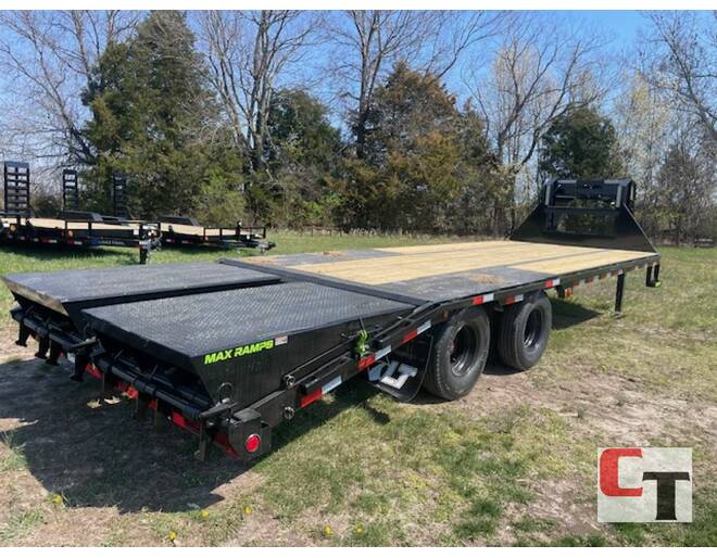 2024 Load Trail 24k Low-Pro GN 102x25 Flatbed GN at Cooper Trailers, Inc STOCK# GTA22348 Photo 4