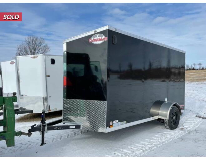 2021 Cargo Mate 6x12 V-Nose w/ Ramp Cargo Encl BP at Cooper Trailers, Inc STOCK# FD07603 Photo 6