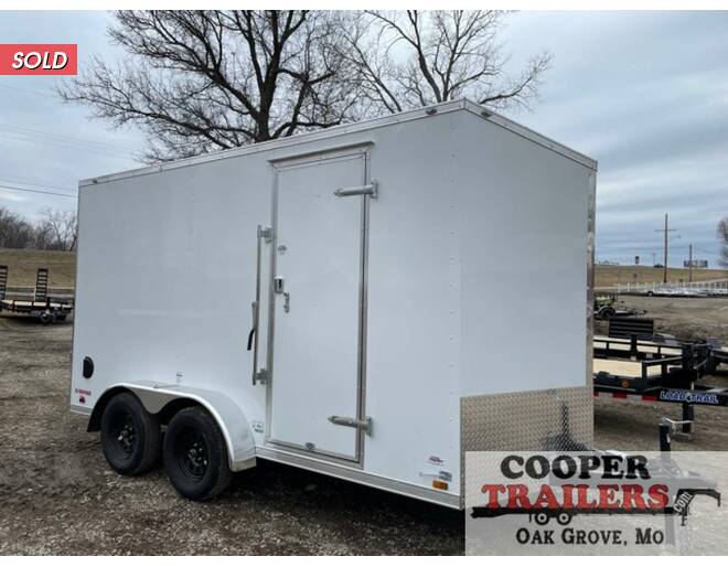 2021 Cargo Mate V-Nose 7x14x7 Cargo Encl BP at Cooper Trailers, Inc STOCK# FG07601 Photo 4