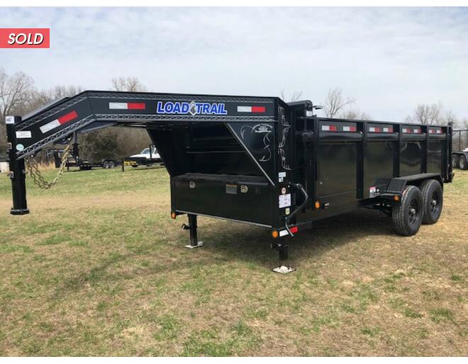 2021 Load Trail GN Dump 83X16 w/ 3' Sides Dump at Cooper Trailers, Inc STOCK# EH27796 Exterior Photo