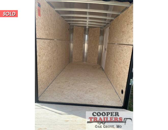 2021 H&H 6x12 V-Nose Cargo w/ Ramp Cargo Encl BP at Cooper Trailers, Inc STOCK# FD52370 Photo 5