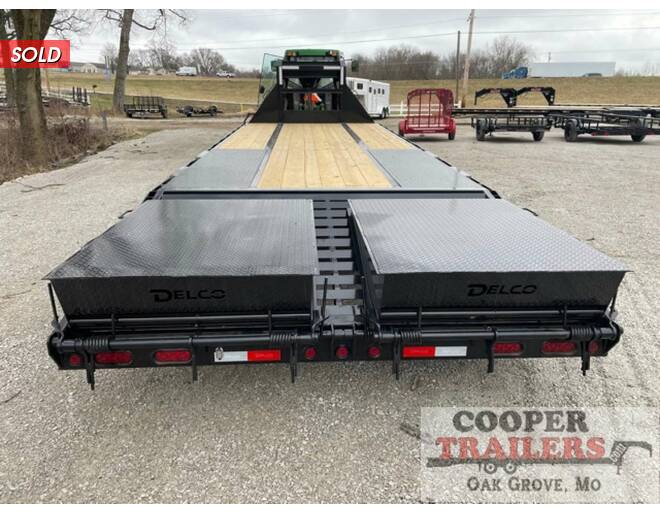 2022 Delco 24k Low-Pro GN 102x25 Flatbed GN at Cooper Trailers, Inc STOCK# GTA18507 Photo 4
