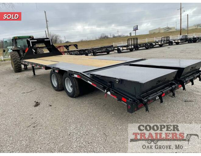 2022 Delco 24k Low-Pro GN 102x25 Flatbed GN at Cooper Trailers, Inc STOCK# GTA18507 Photo 5