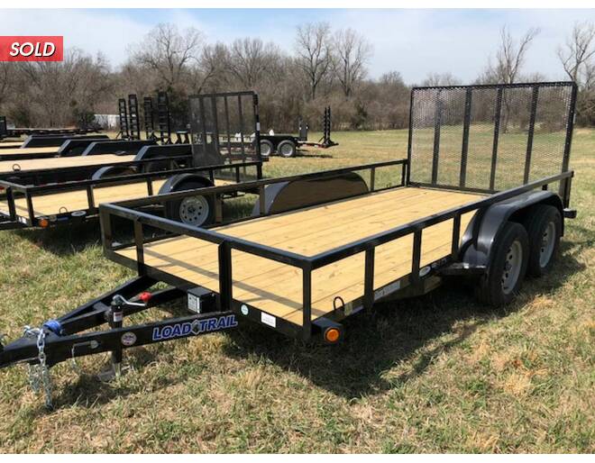 2021 Load Trail Utility 77X14 w/ Gate Utility BP at Cooper Trailers, Inc STOCK# BGF29250 Exterior Photo