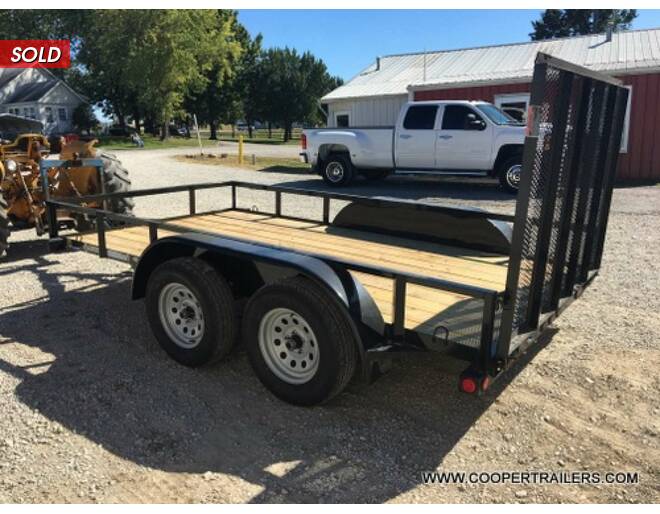 2021 Load Trail Utility 77X12 Tandem Utility BP at Cooper Trailers, Inc STOCK# BGE33152 Photo 3