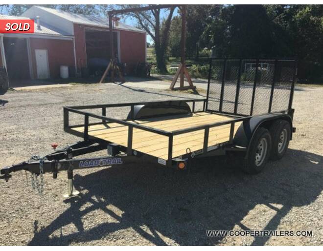2021 Load Trail Utility 77X12 Tandem Utility BP at Cooper Trailers, Inc STOCK# BGE33152 Photo 4
