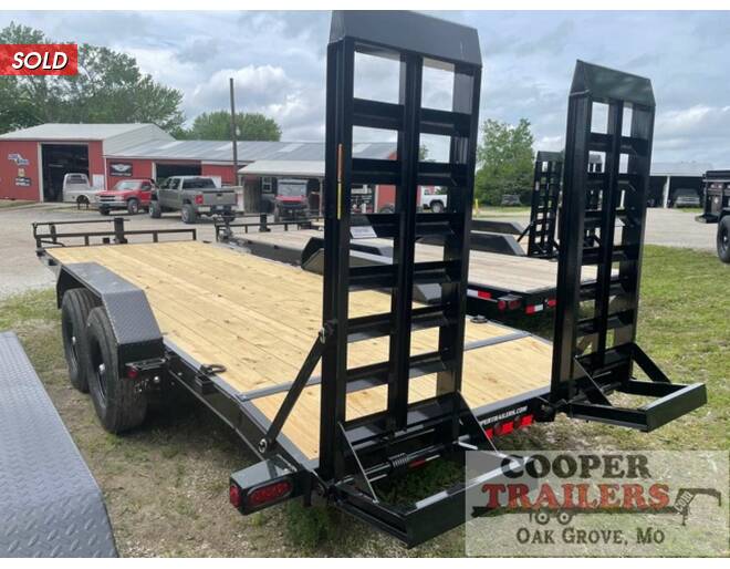 2021 Load Trail 14k Equipment Hauler 83x22 Equipment BP at Cooper Trailers, Inc STOCK# DE36398 Photo 3
