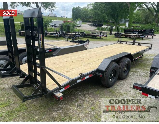 2021 Load Trail 14k Equipment Hauler 83x22 Equipment BP at Cooper Trailers, Inc STOCK# DE36398 Photo 4