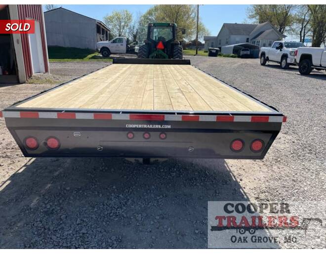 2021 Delco 14k Deck Over 102X20 Flatbed BP at Cooper Trailers, Inc STOCK# GB15715 Photo 3