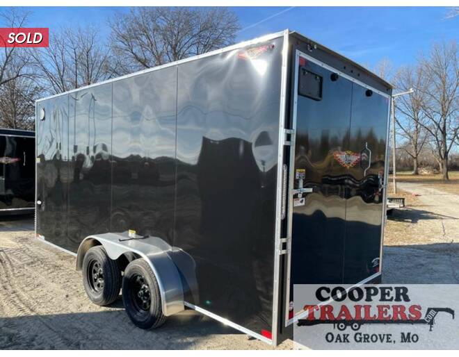 2021 H&H V-Nose Cargo 7x16x7 Cargo Encl BP at Cooper Trailers, Inc STOCK# FH52365 Photo 4