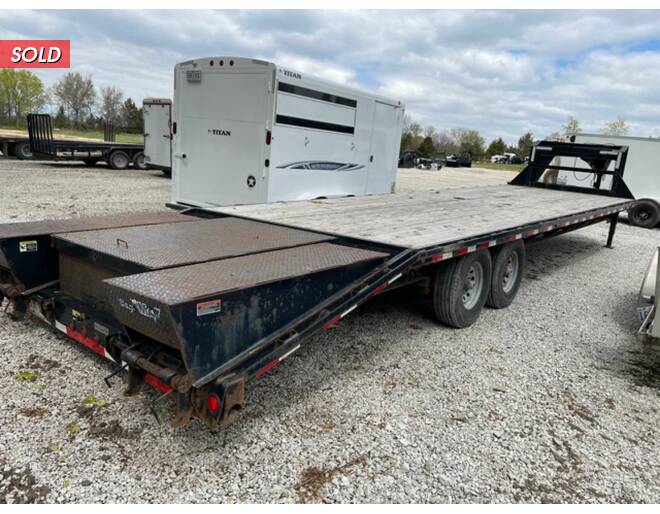 2014 Load Trail GN Flatbed 102x32 w/ Pop-Up Flatbed GN at Cooper Trailers, Inc STOCK# UG55369 Photo 4