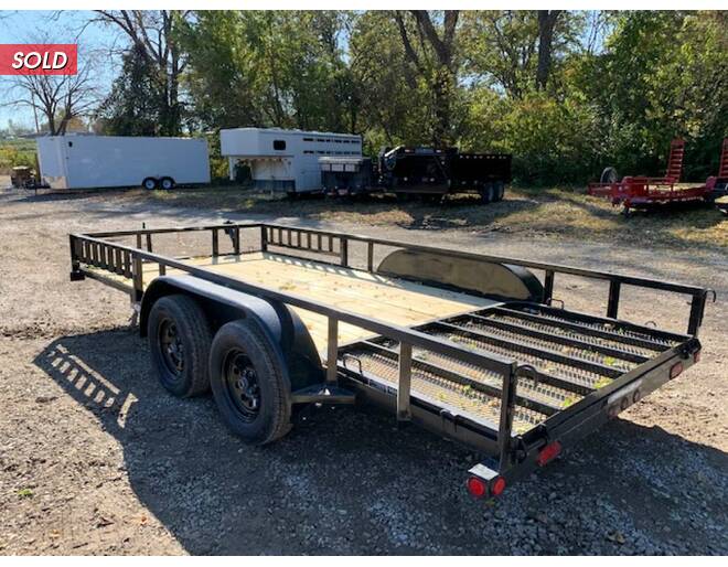 2021 Load Trail Utility 83X16 + Side Ramps Utility BP at Cooper Trailers, Inc STOCK# BGG33736 Photo 2