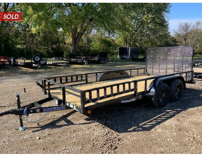 2021 Load Trail Utility 83X16 + Side Ramps Utility BP at Cooper Trailers, Inc STOCK# BGG33736 Photo 3