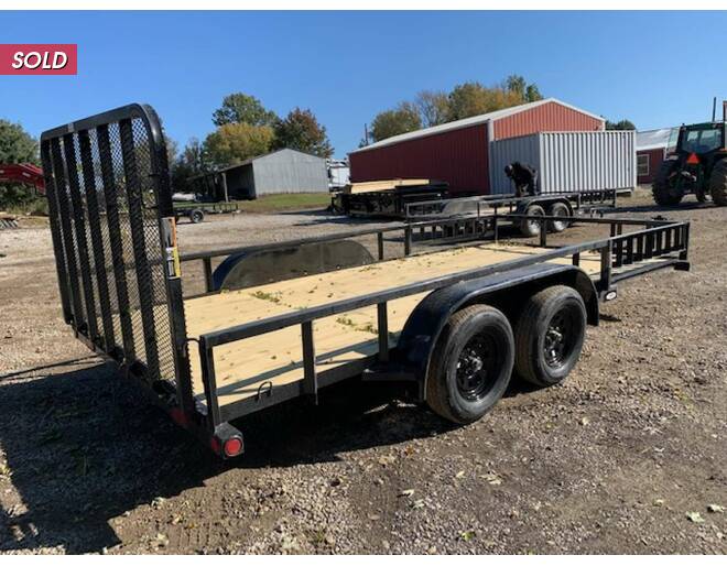 2021 Load Trail Utility 83X16 + Side Ramps Utility BP at Cooper Trailers, Inc STOCK# BGG33736 Photo 4