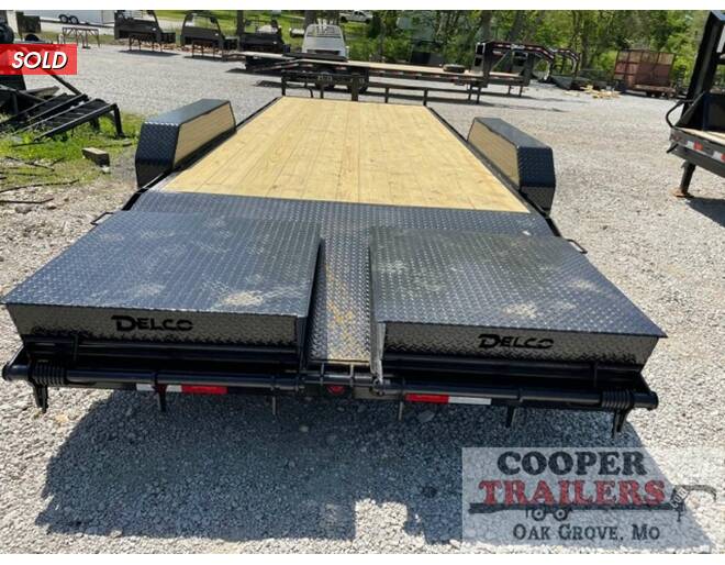 2021 Delco 14k Equipment Hauler 83x22 Mega Ramps Equipment BP at Cooper Trailers, Inc STOCK# DE16238 Photo 4