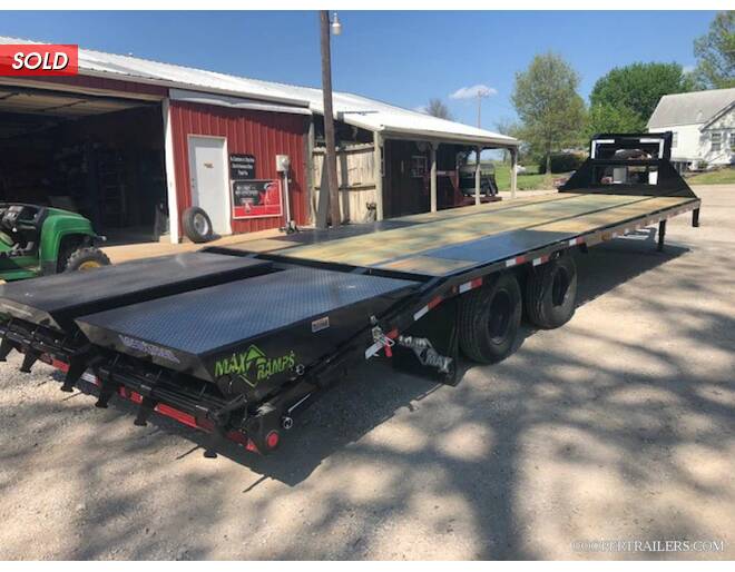 2020 Load Trail 24k Low-Pro Gooseneck 102x32 w/ MAX RAMPS Flatbed GN at Cooper Trailers, Inc STOCK# GTD08500 Photo 3
