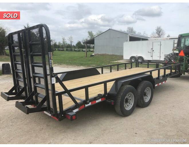 2021 Load Trail Load Trail BP Utility 83 X 20 Equipment BP at Cooper Trailers, Inc STOCK# DD07407 Exterior Photo