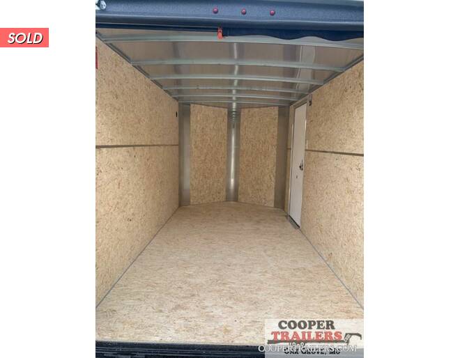 2020 H&H 6x12 V-Nose Cargo w/ Ramp Cargo Encl BP at Cooper Trailers, Inc STOCK# FD34988 Photo 5
