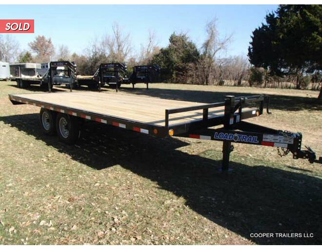 2021 Load Trail 14k Deck Over 102x24 Flatbed BP at Cooper Trailers, Inc STOCK# GN36954 Photo 4