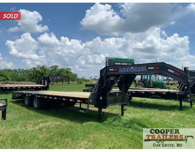 2020 Load Trail 22k Low-Pro Gooseneck 102x25 w/ MAX Ramps Flatbed GN at Cooper Trailers, Inc STOCK# GTA10362 Photo 4