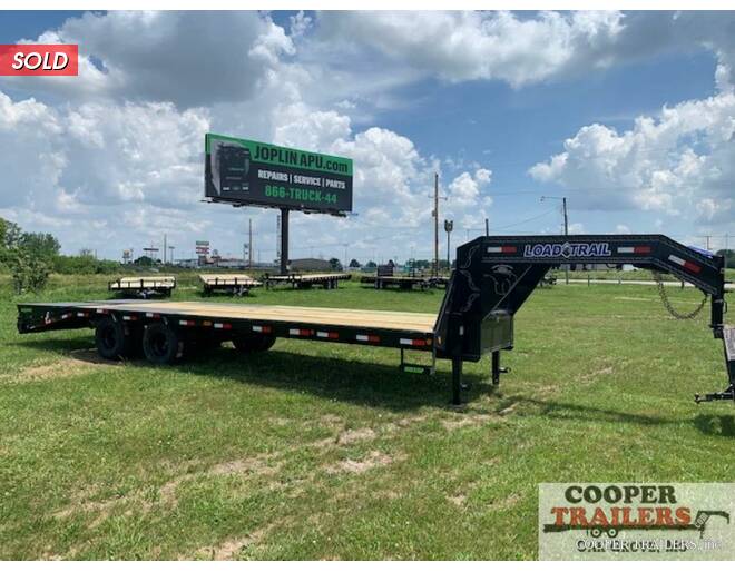 2021 Load Trail 22k Low-Pro GN 102x30 Flatbed GN at Cooper Trailers, Inc STOCK# GTC35329 Photo 4