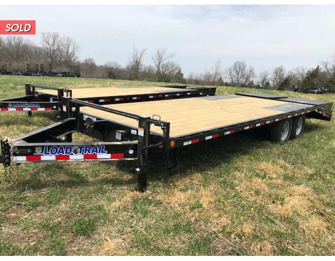 2022 Load Trail 18K Deck Over 102X24 Flatbed BP at Cooper Trailers, Inc STOCK# GN35797 Exterior Photo