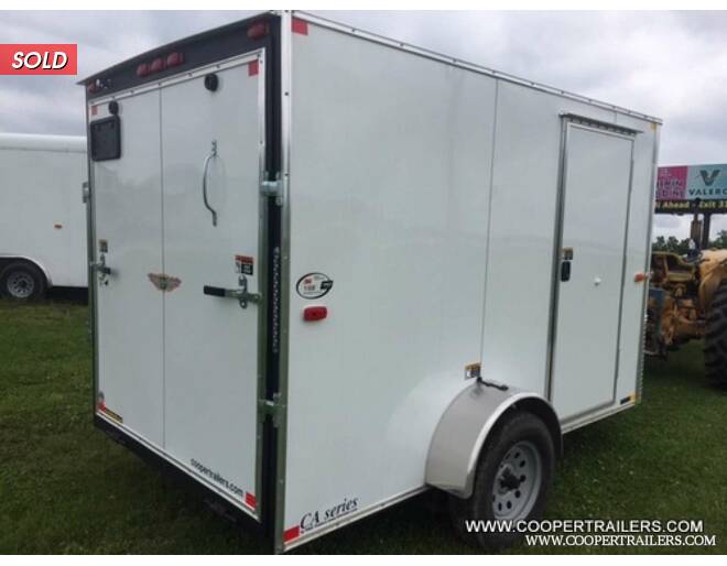 2020 H&H V-Nose Cargo 6x10 Cargo Encl BP at Cooper Trailers, Inc STOCK# FC52371 Photo 2