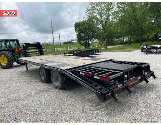 2021 Elite LowPro Gooseneck 102X25 Flatbed GN at Cooper Trailers, Inc STOCK# ZClay Photo 5