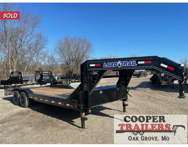 2022 Load Trail GN Equipment 102x24 w/ Max Ramps Equipment GN at Cooper Trailers, Inc STOCK# GD66138 Exterior Photo