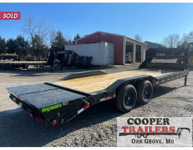 2022 Load Trail GN Equipment 102x24 w/ Max Ramps Equipment GN at Cooper Trailers, Inc STOCK# GD66138 Photo 2