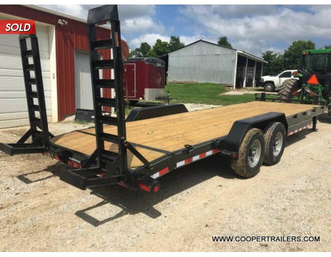 2021 Load Trail Load Trail BP Equipment w Dove 83 X 20 Equipment BP at Cooper Trailers, Inc STOCK# DF08467 Exterior Photo