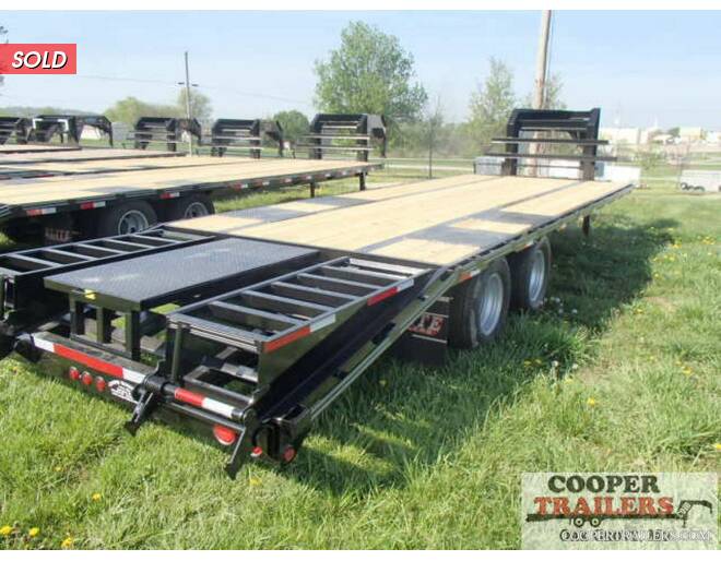 2021 Elite Elite GN Flatbed 102X25 Flatbed GN at Cooper Trailers, Inc STOCK# GTA30471 Photo 2