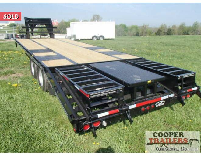2021 Elite Elite GN Flatbed 102X25 Flatbed GN at Cooper Trailers, Inc STOCK# GTA30471 Photo 3
