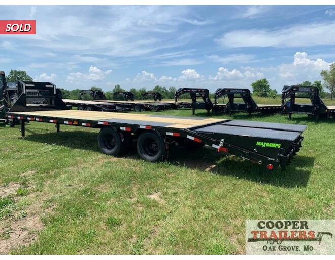2023 Load Trail 24k Low-Pro GN 102x28 Flatbed GN at Cooper Trailers, Inc STOCK# GTB91721 Photo 2