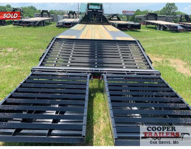 2023 Load Trail 24k Low-Pro GN 102x28 Flatbed GN at Cooper Trailers, Inc STOCK# GTB91721 Photo 7