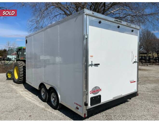2022 Cargo Mate 8X16 V-Nose w/ Ramp Cargo Encl BP at Cooper Trailers, Inc STOCK# FH11948 Photo 4