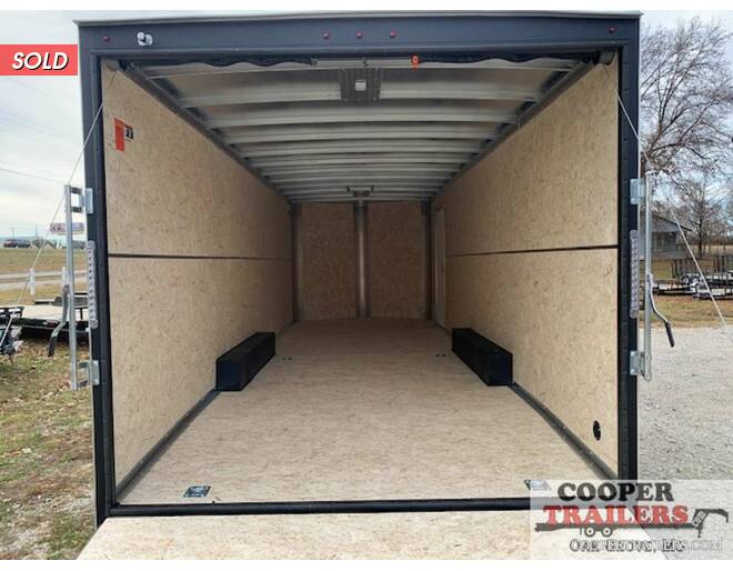2020 H&H V-Nose 10K Cargo 101x24 w/ Ramp Cargo Encl BP at Cooper Trailers, Inc STOCK# FM38603 Exterior Photo