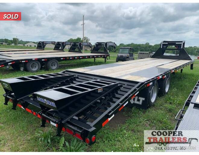 2020 Load Trail 30k Low-Pro Gooseneck 102x28 w/ Dove Flatbed GN at Cooper Trailers, Inc STOCK# GTB00916 Photo 2