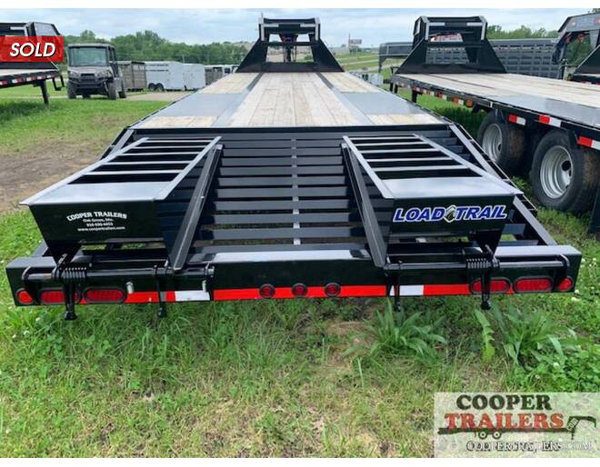 2020 Load Trail 30k Low-Pro Gooseneck 102x28 w/ Dove Flatbed GN at Cooper Trailers, Inc STOCK# GTB00916 Photo 3