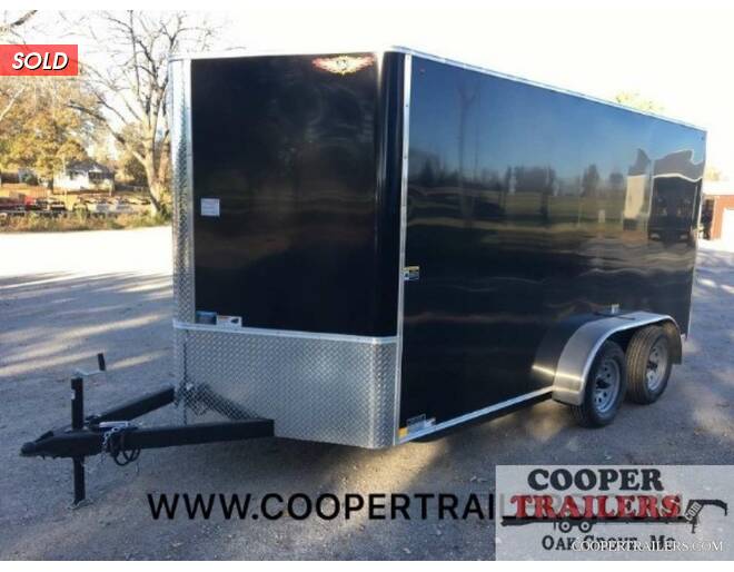 2020 H&H V-Nose Cargo 7x14 w/ Ramp  Cargo Encl BP at Cooper Trailers, Inc STOCK# FG30798 Exterior Photo
