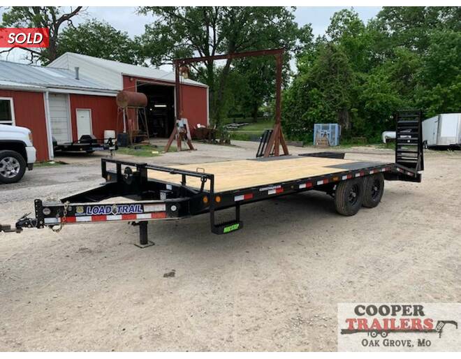 2021 Load Trail 18k Deck Over 102x22 w/ Dove Flatbed BP at Cooper Trailers, Inc STOCK# GM40463 Photo 5