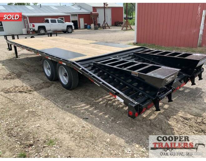2020 Load Trail 18.5K Deck Over 102x24 w/ Dove Flatbed BP at Cooper Trailers, Inc STOCK# GN05220 Photo 2