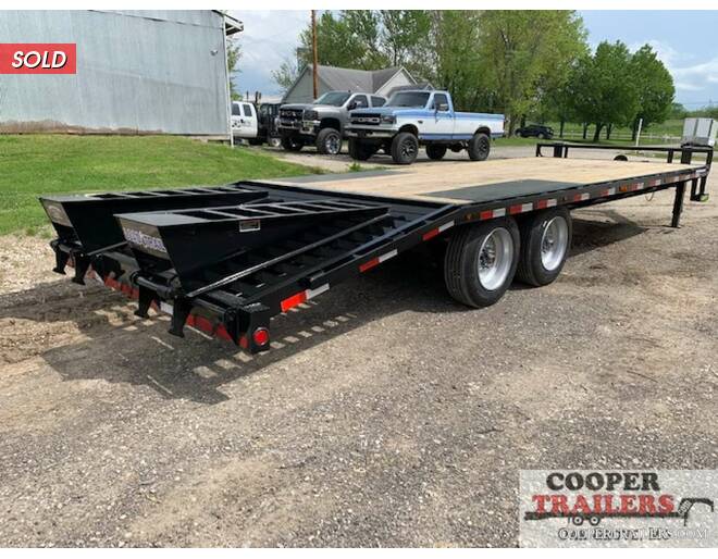 2020 Load Trail 18.5K Deck Over 102x24 w/ Dove Flatbed BP at Cooper Trailers, Inc STOCK# GN05220 Photo 4