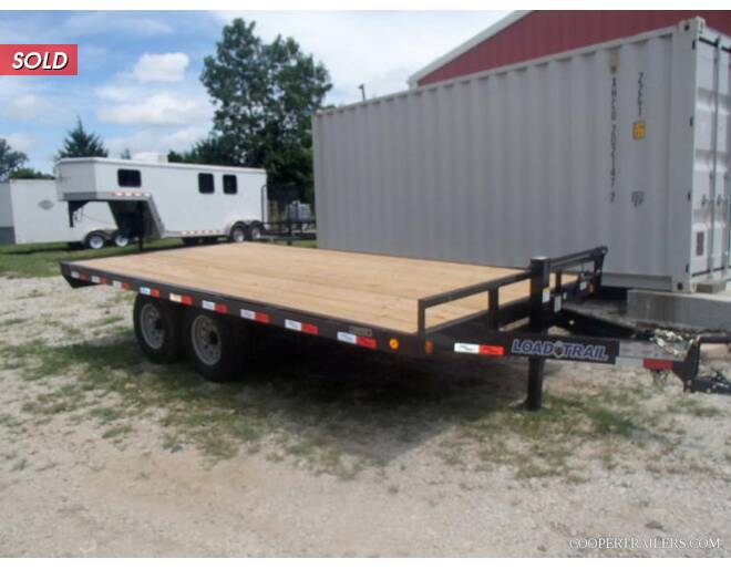 2021 Load Trail Load Trail BP Flat Deck 102X20 Flatbed BP at Cooper Trailers, Inc STOCK# GL10780 Exterior Photo